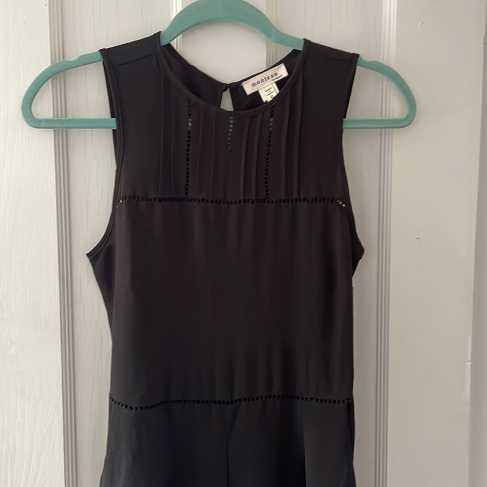 Monteau Open Back Jumpsuit